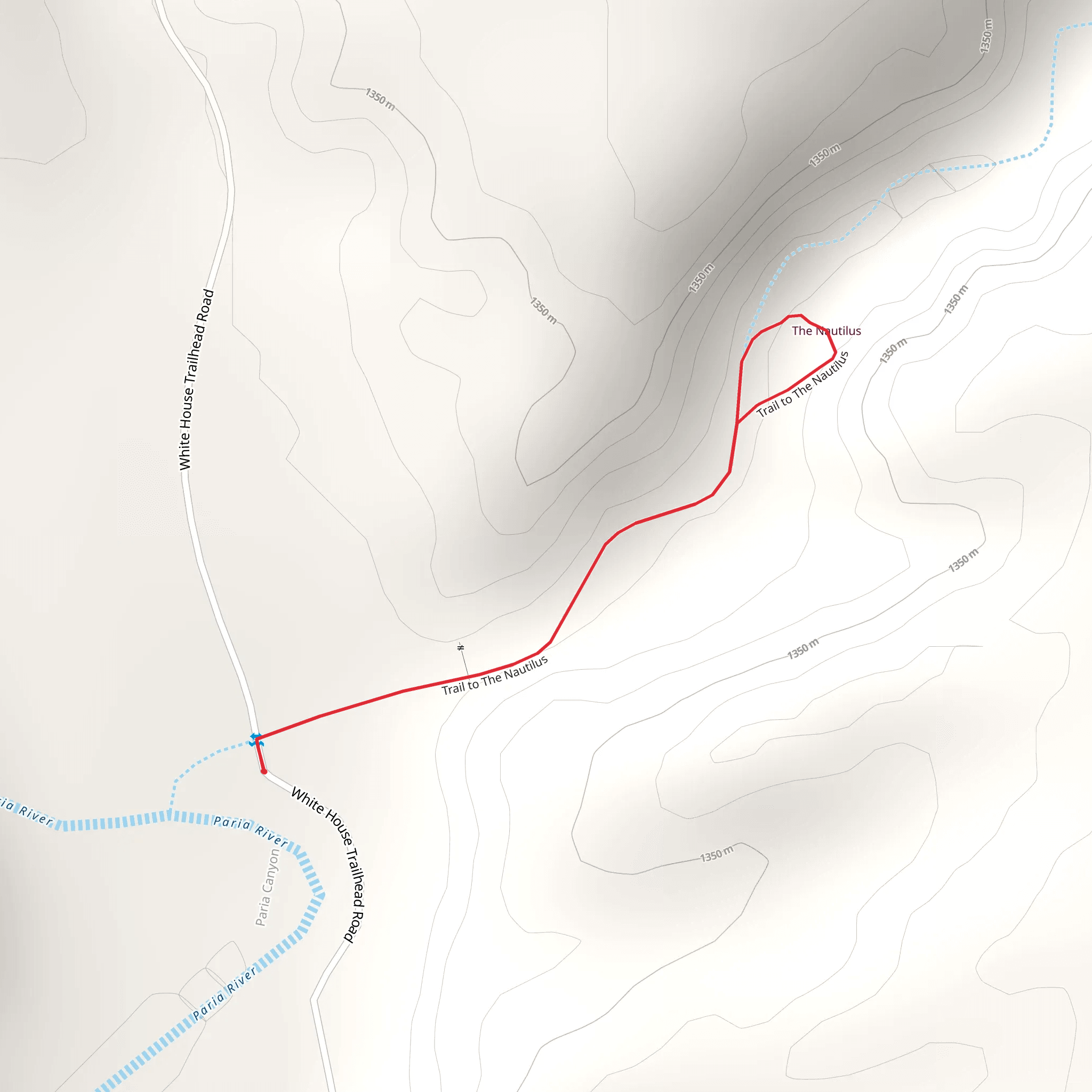 Trail to The Nautilus mobile static map