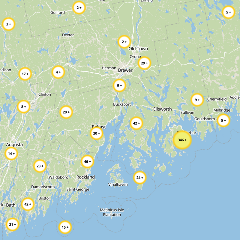 Waldo County Static Map