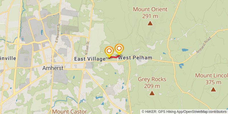 Robert Frost Trail alt 2 Map