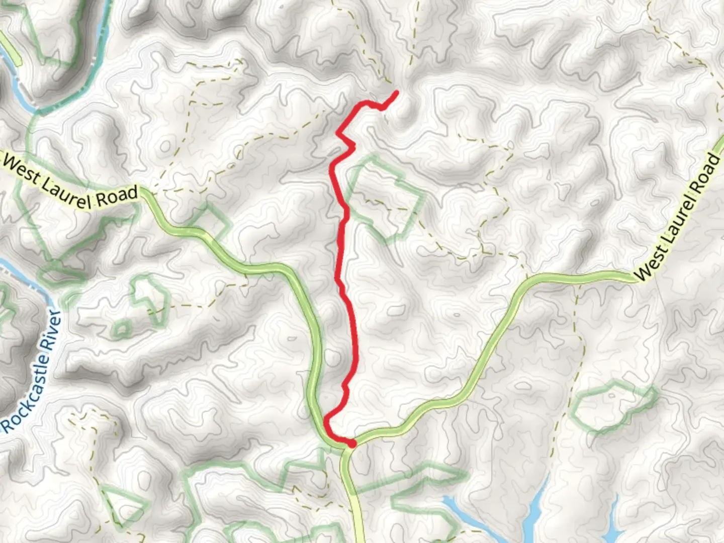 An image depicting the trail Sheltowee Trace Trail - Baldrock and its surrounding area.