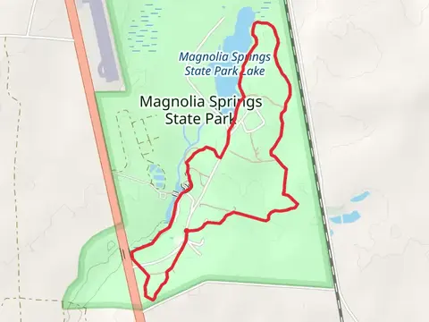 Lime Sink Trail, Beaver Trail and Woodpecker Nature Trail Loop