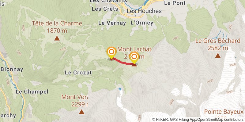 Goûter Route spur 2 Map