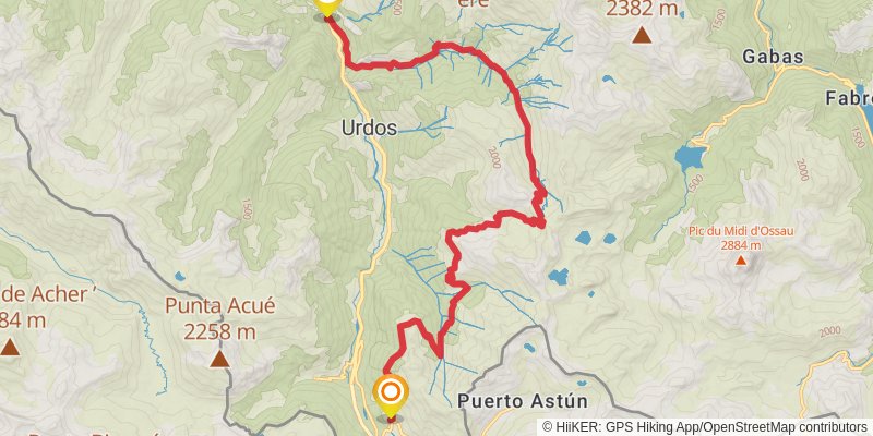 Via Tolosana alt 6 Map