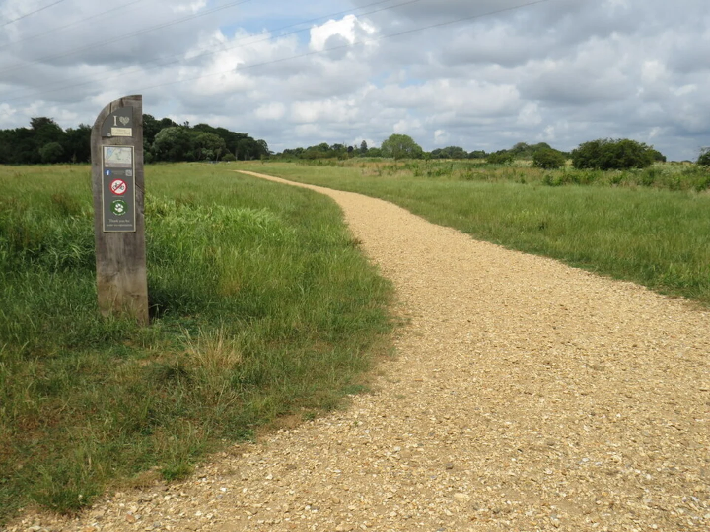 An image depicting the trail Upton Country Park Loop and its surrounding area.