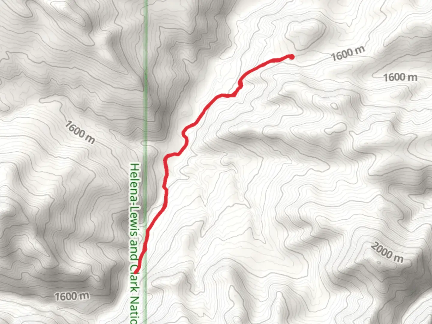 An image depicting the trail Smith Creek and its surrounding area.