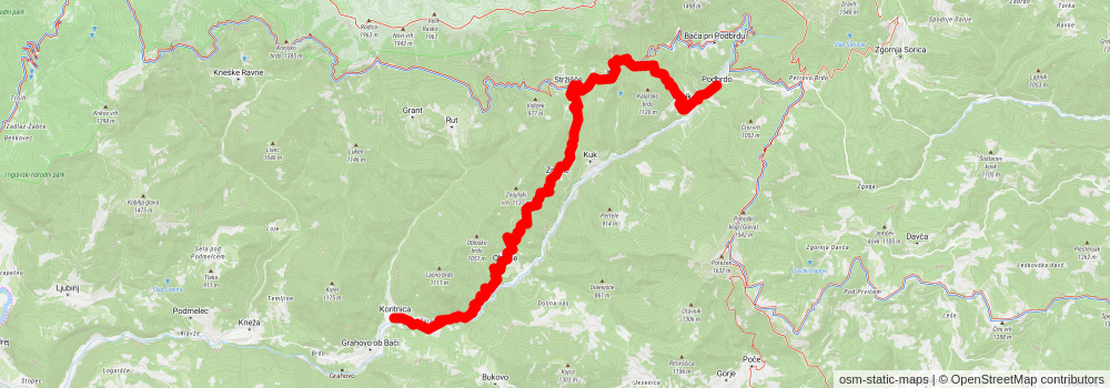 Juliana Trail stage 9 Map