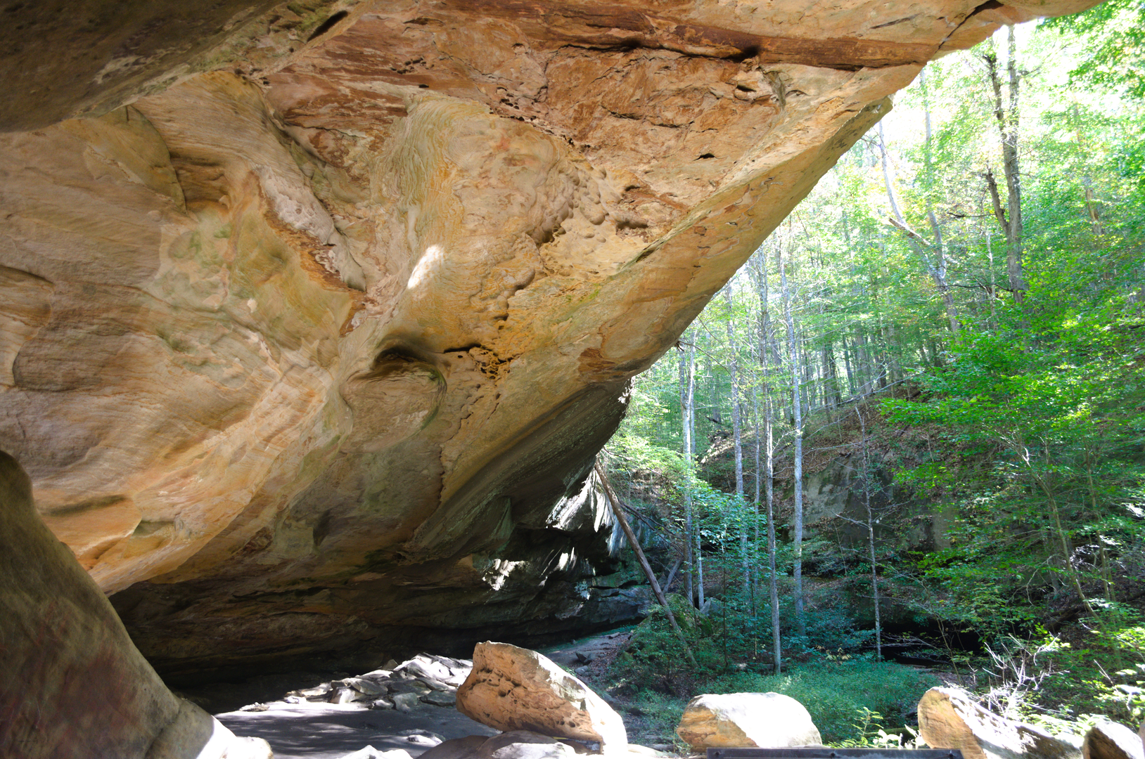 An image depicting the trail Vesuvius Backpack trail and its surrounding area.