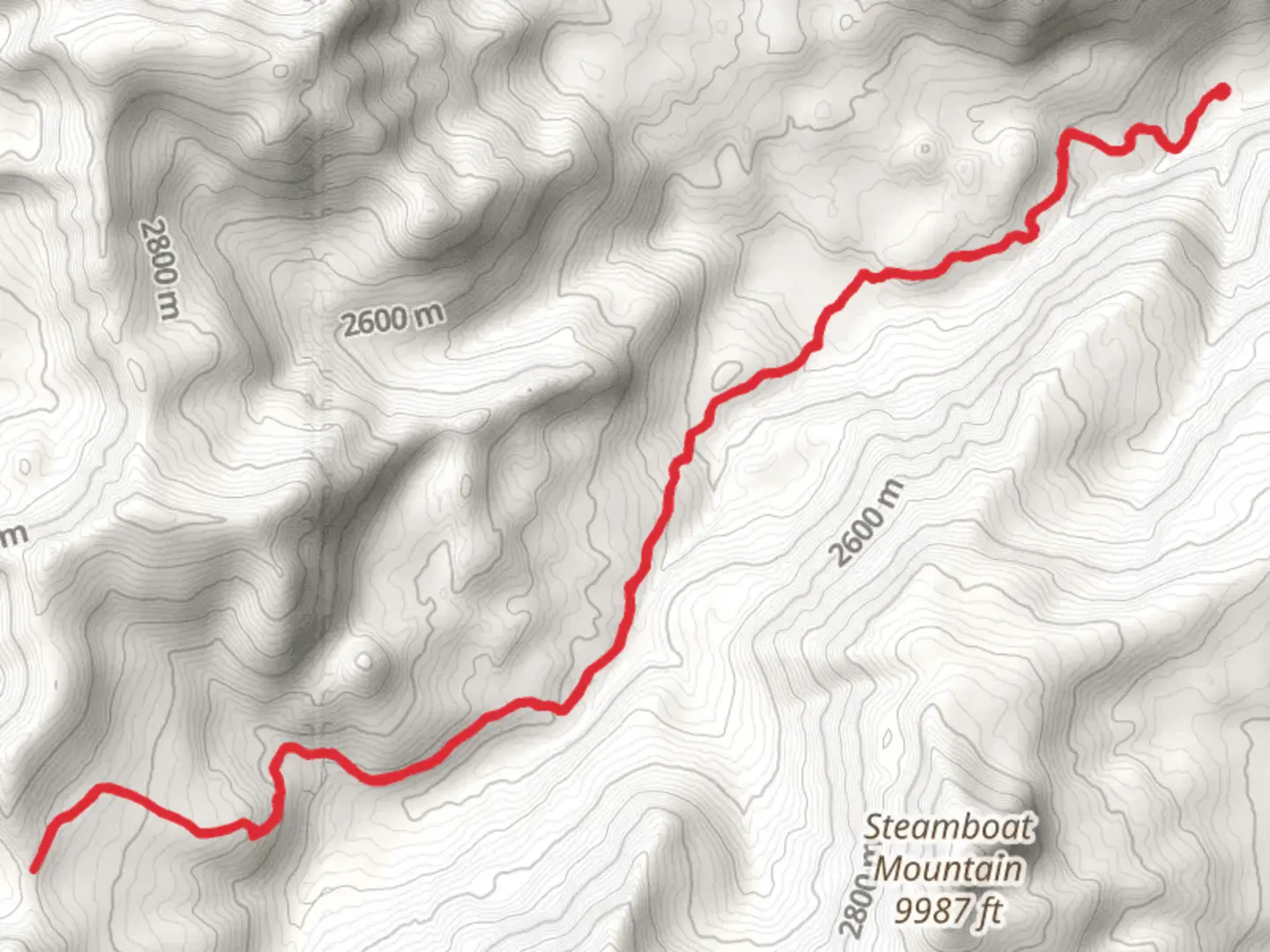 An image depicting the trail Rock Creek South Trail and its surrounding area.