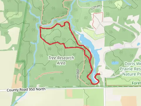 Old Barn Trail and River Ridge Back Pack Trail