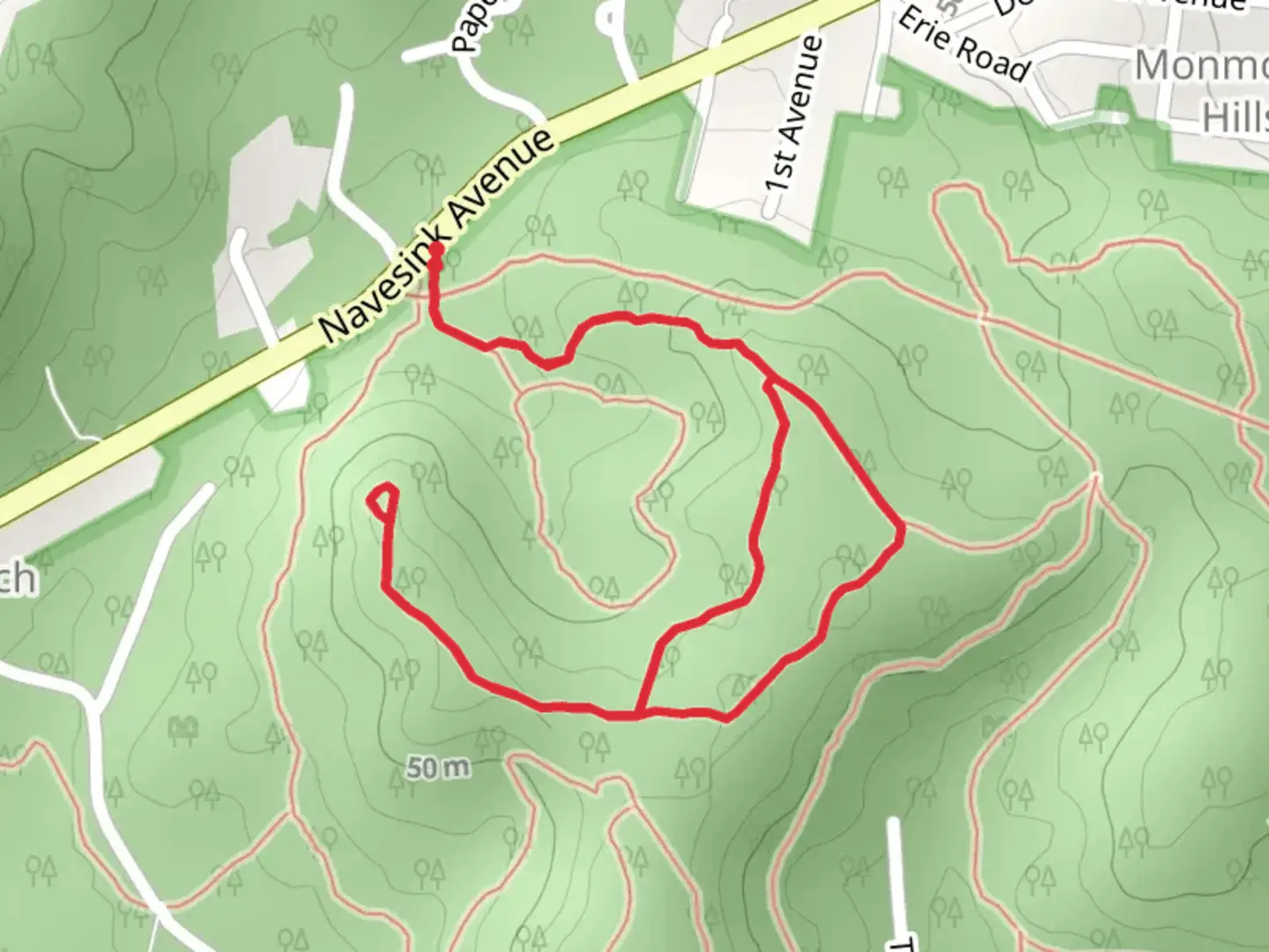 An image depicting the trail Candlestick Loop Trail and its surrounding area.