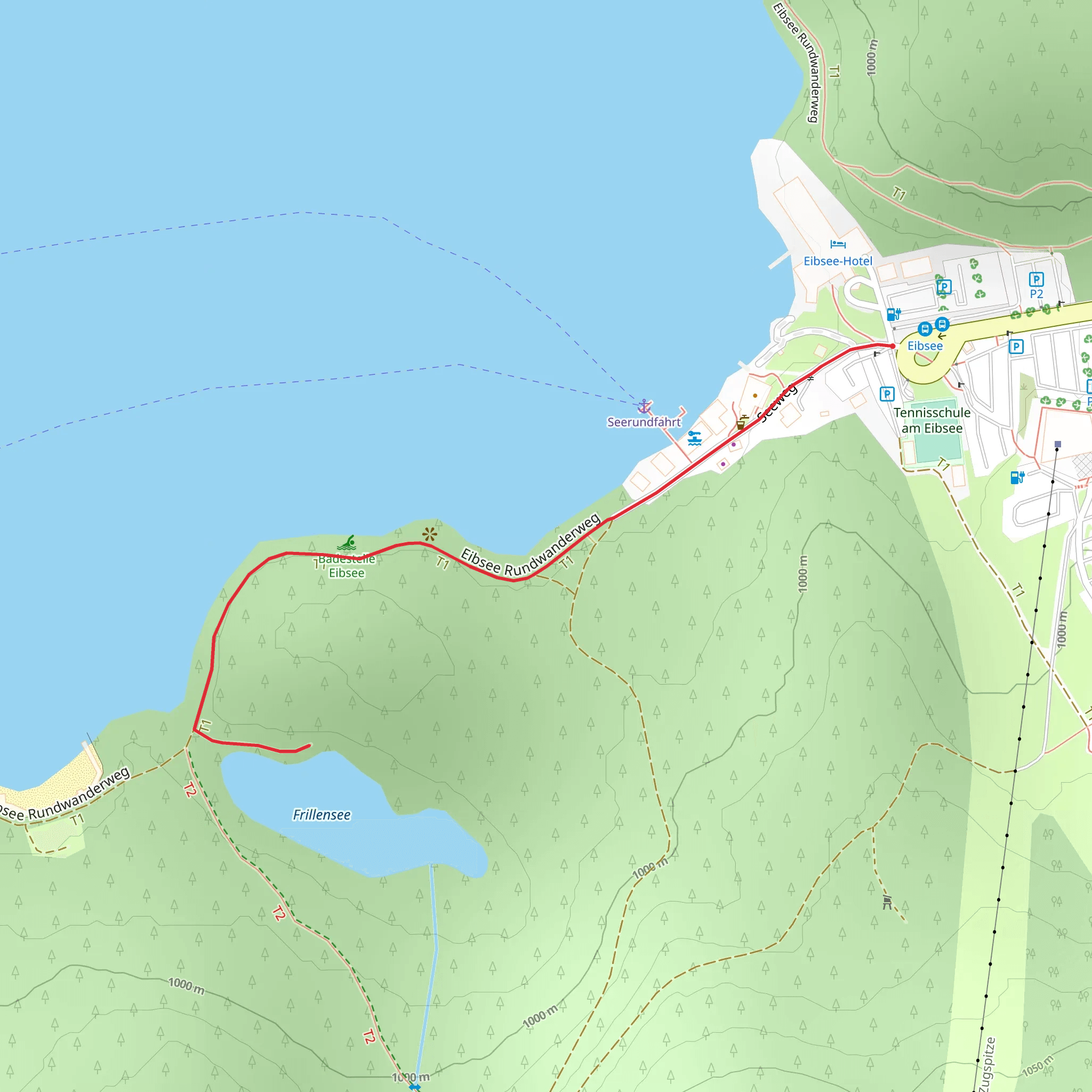 Frillensee mobile static map