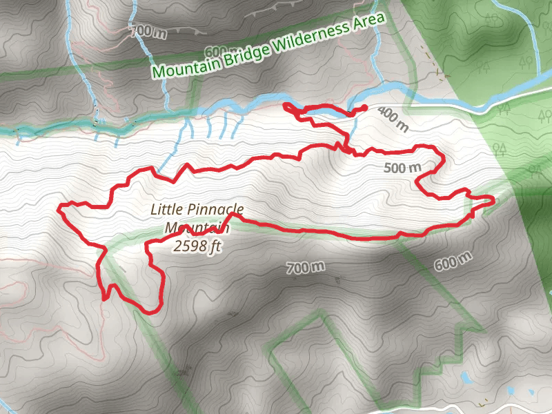 Rim of the Gap, Little Pinnacle Mountain and Pinnacle Pass Loop Trail
