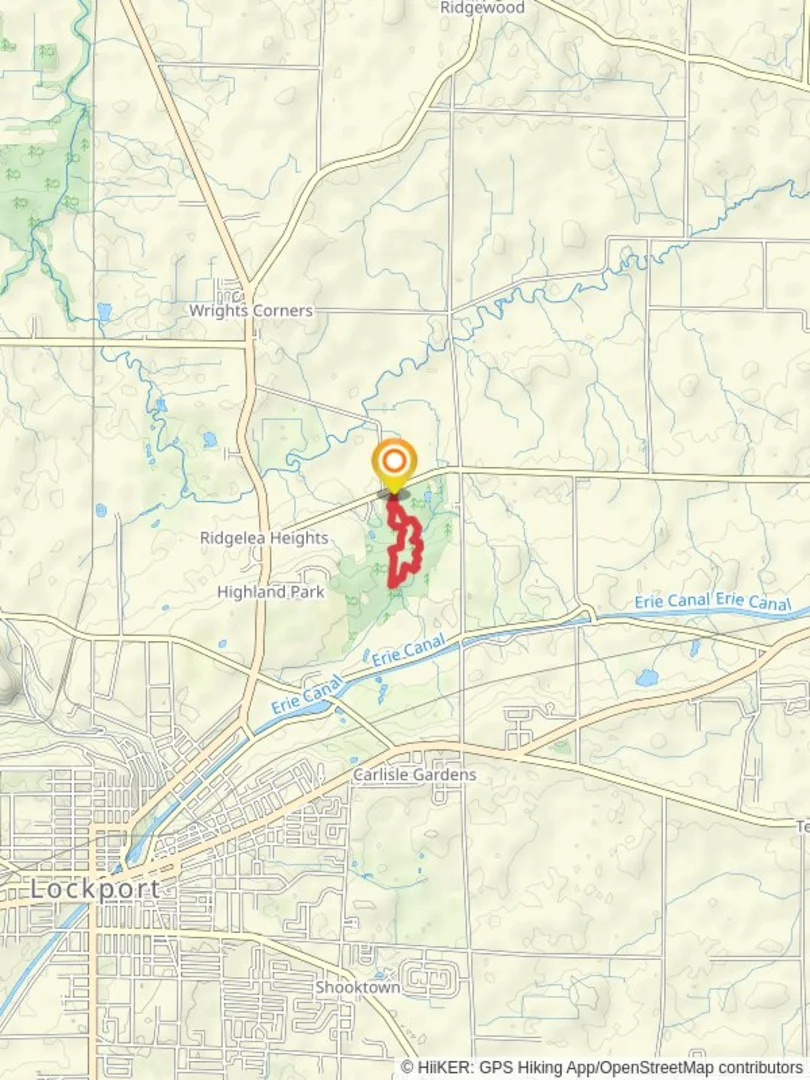 An image depicting the trail John B Austin Nature Trail Loop and its surrounding area.