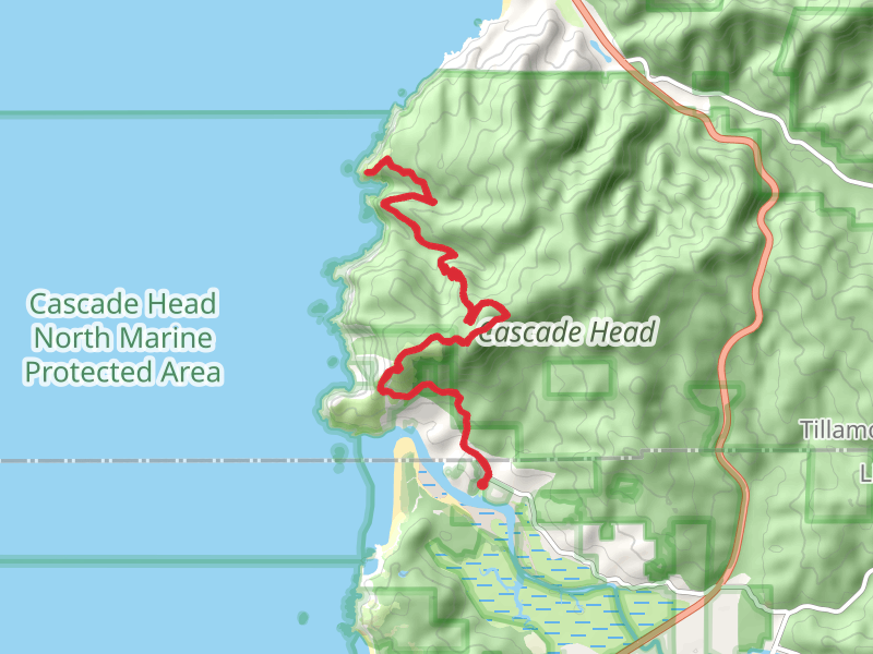 Cascade Head and Harts Cove Trail