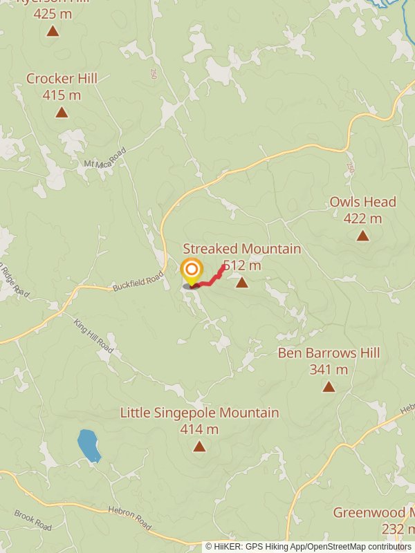 Streaked Mountain Trail