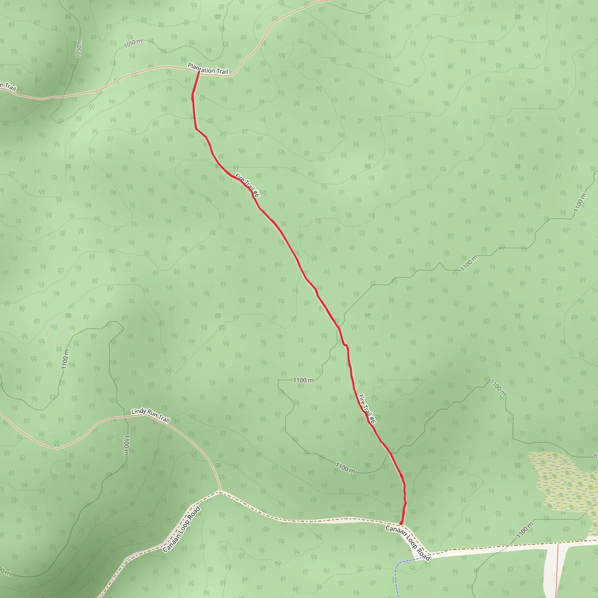 Fire Trail - 6 mobile static map