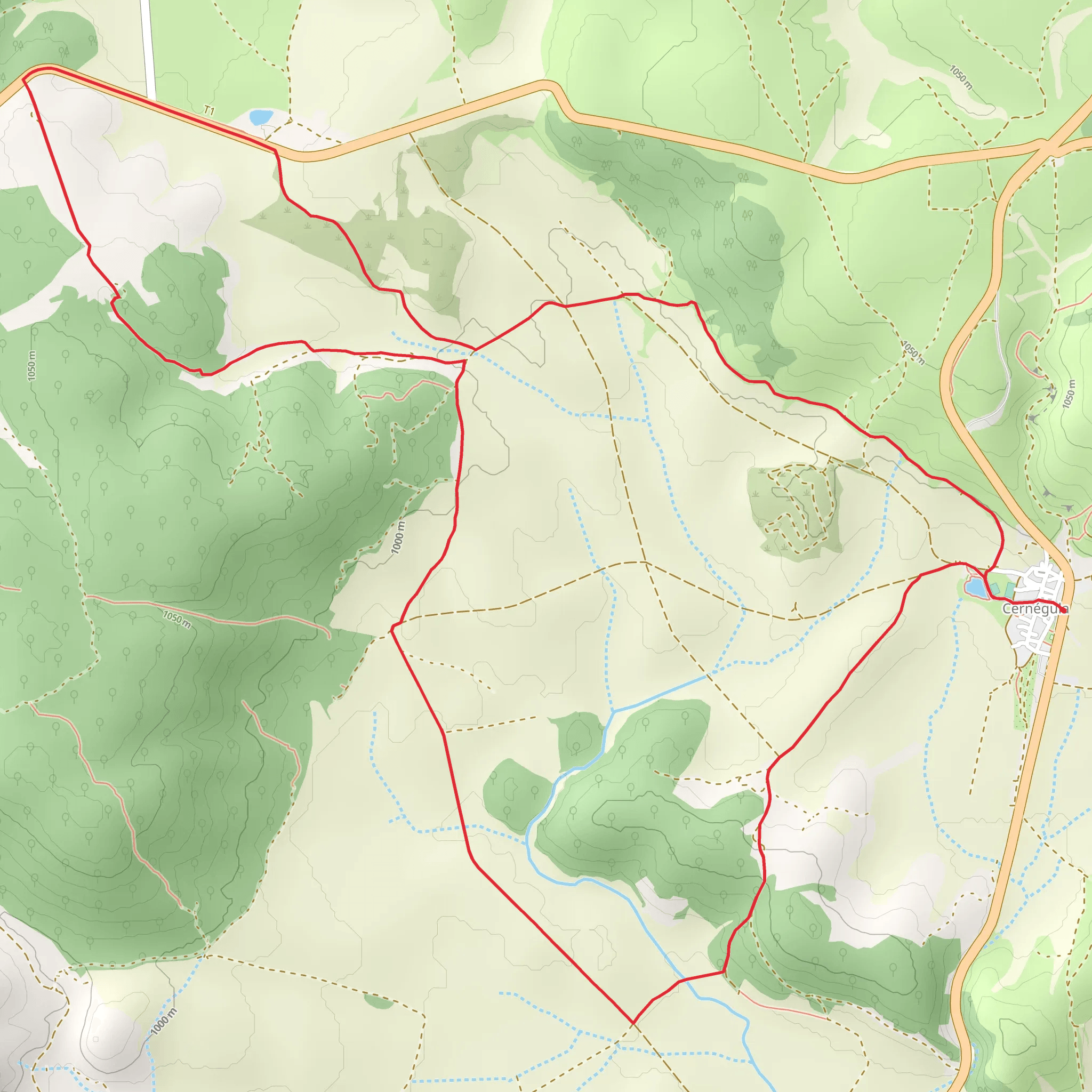 Trail of the Witches PR BU 213 mobile static map