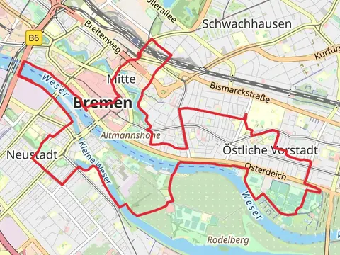 Bahnhofsvorstadt and Wasserwerk Loop