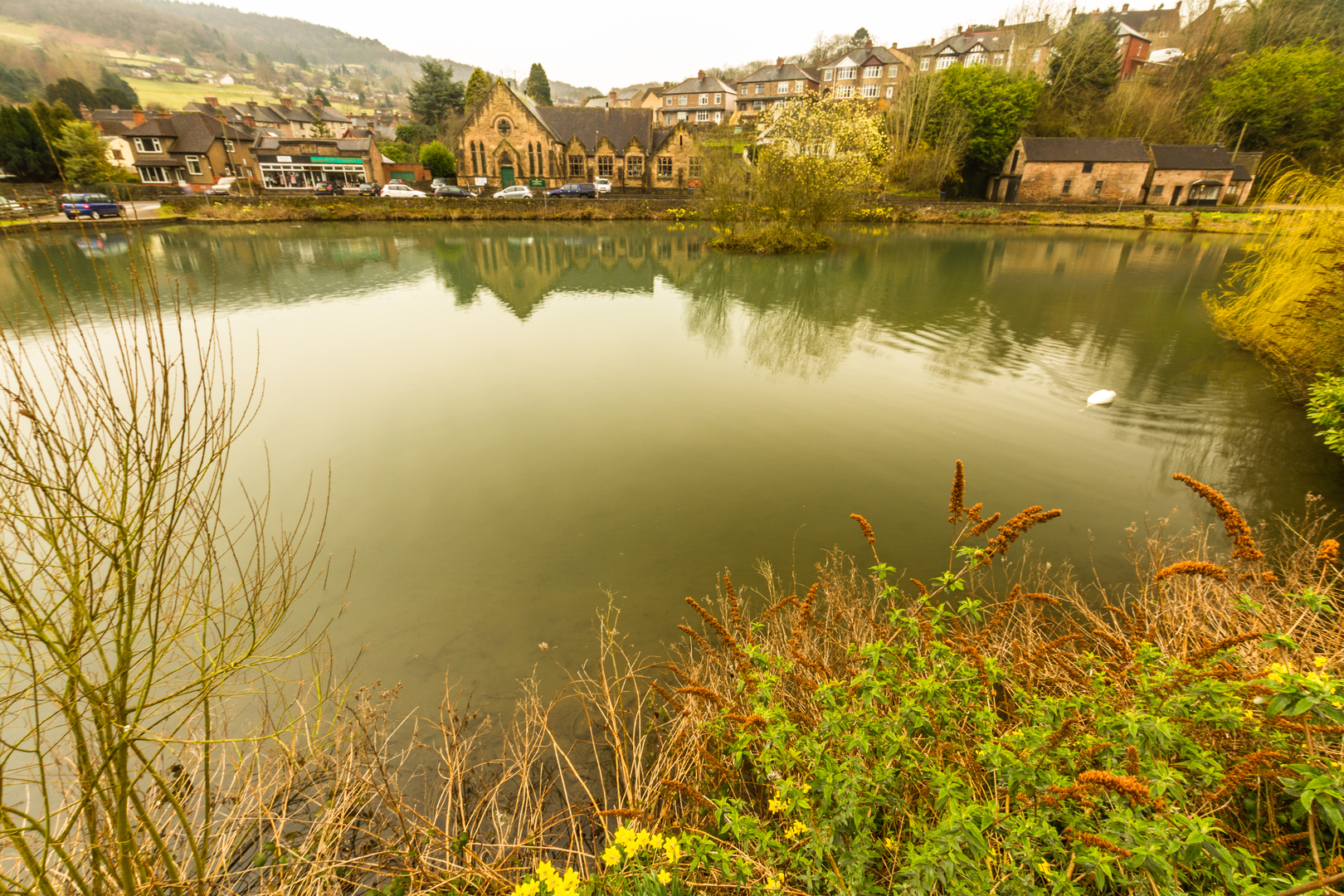 An image depicting the trail Cromford Mill and Village Walking - Long Route and its surrounding area.