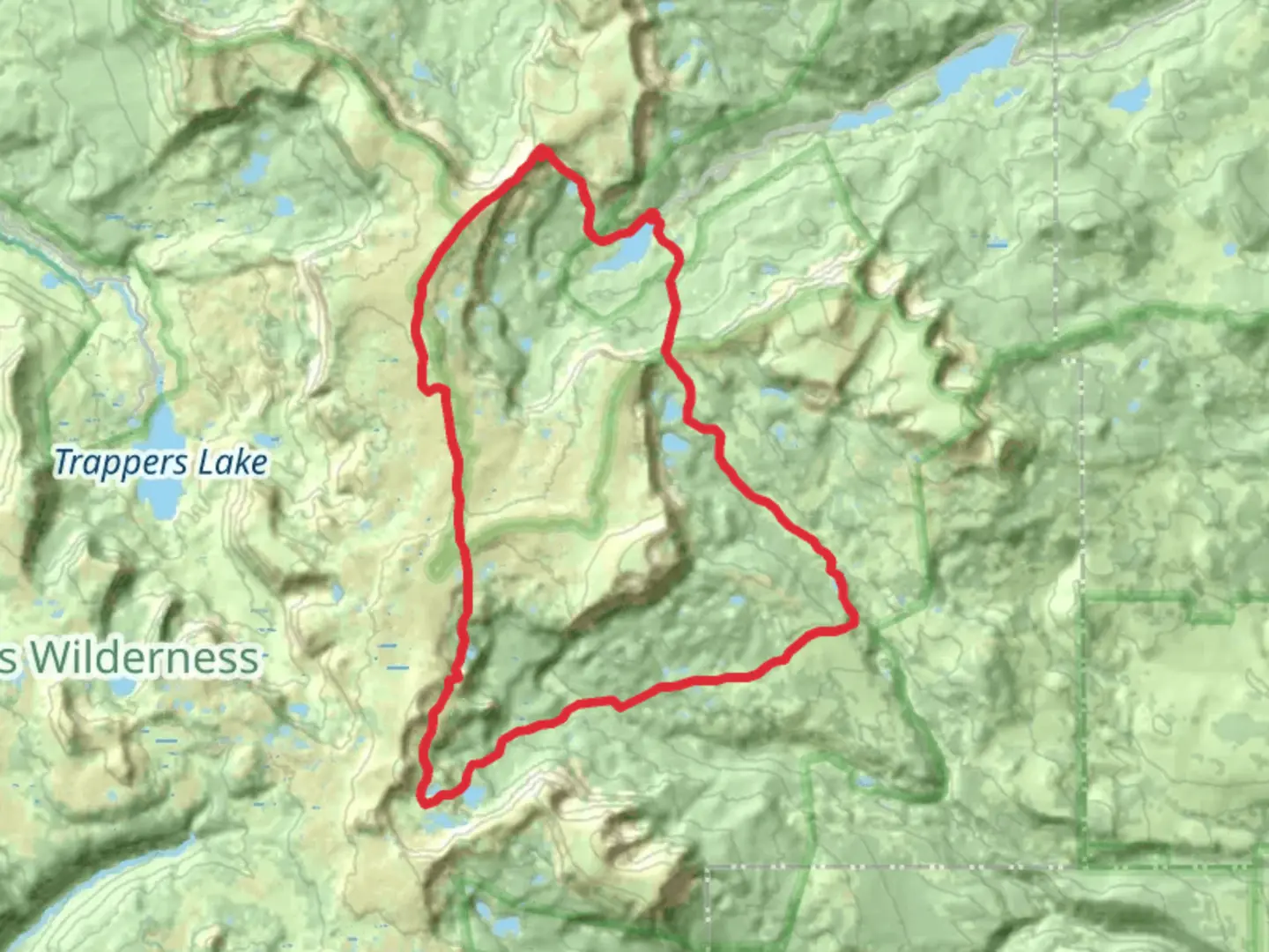 An image depicting the trail Stillwater Reservoir, Hooper Lake and Island Lakes Loop via Deer Lake Trail and its surrounding area.