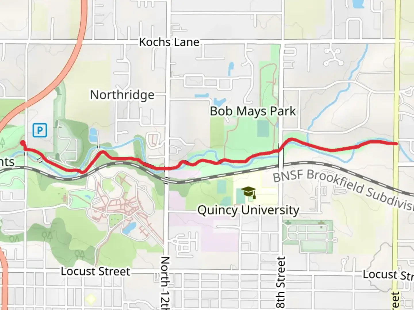 An image depicting the trail Cedar Creek Trail and its surrounding area.