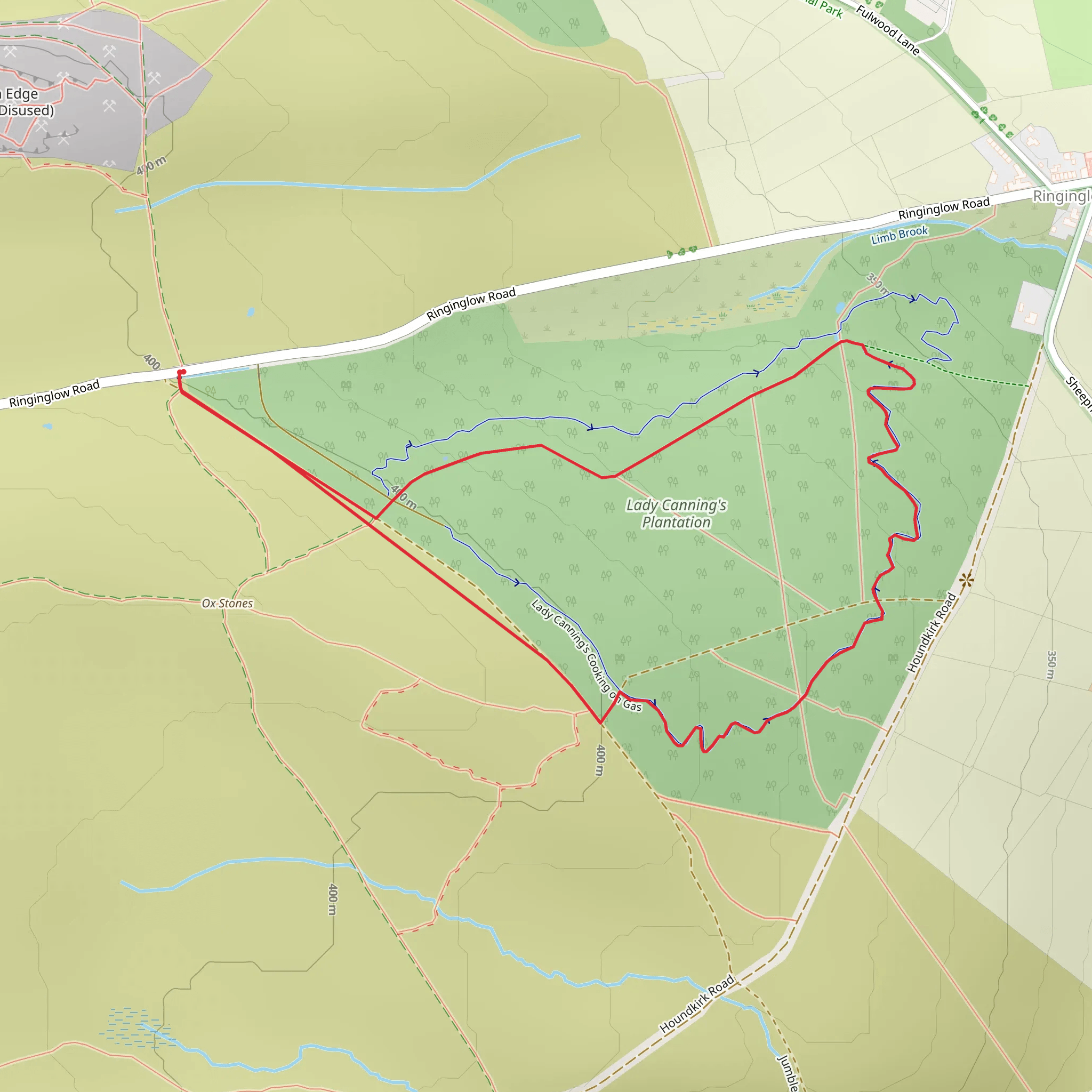 Lady Canning's Plantation Walk mobile static map