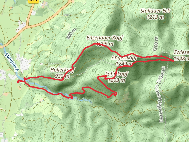 Fahrtkopf, Angerlkopf and Hollerkopf Loop