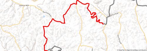 American Discovery Trail South Route stage 57 Map
