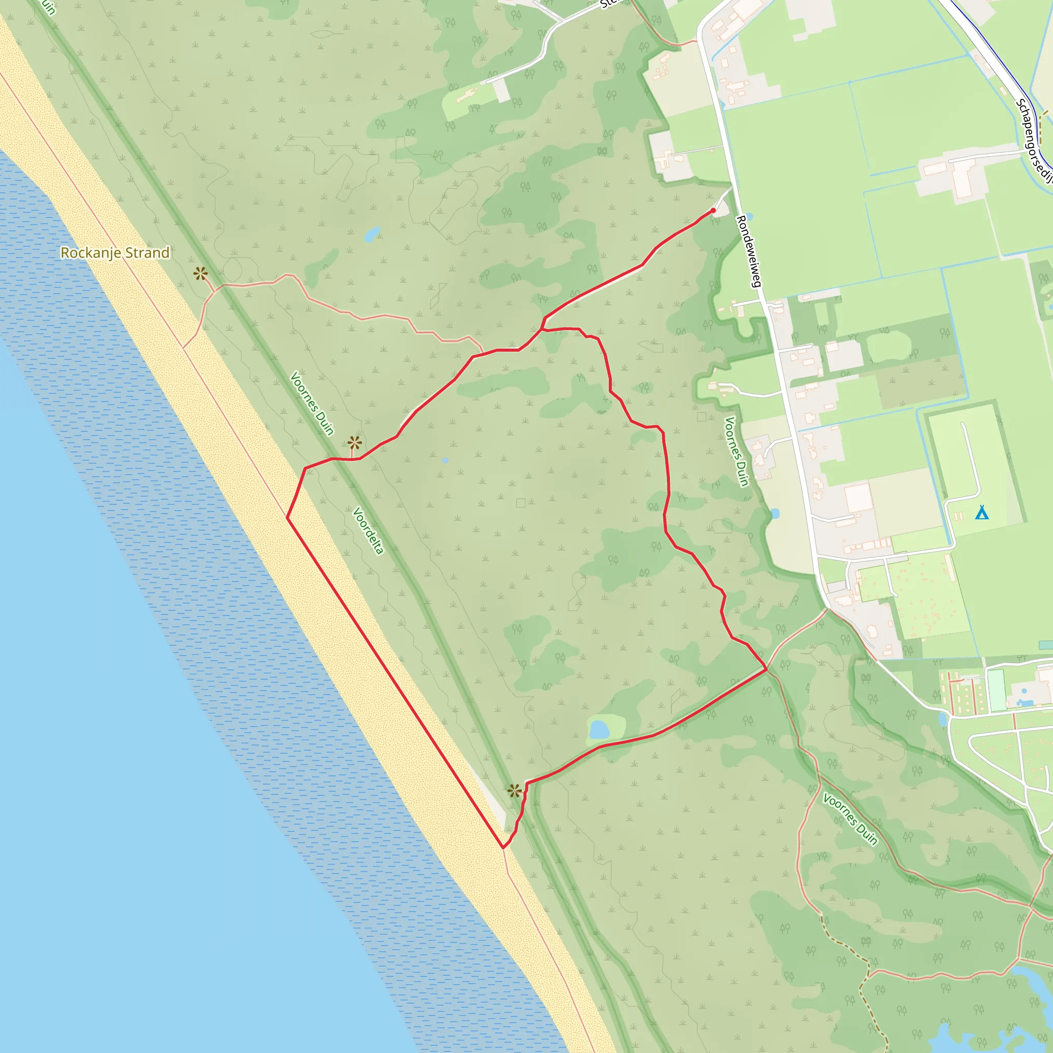 Kakelenbrug and Observatiepunt Loop mobile static map