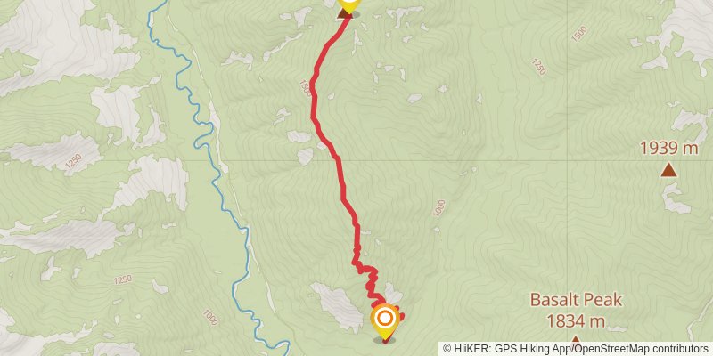 Old Gib Trail stage 2 Map