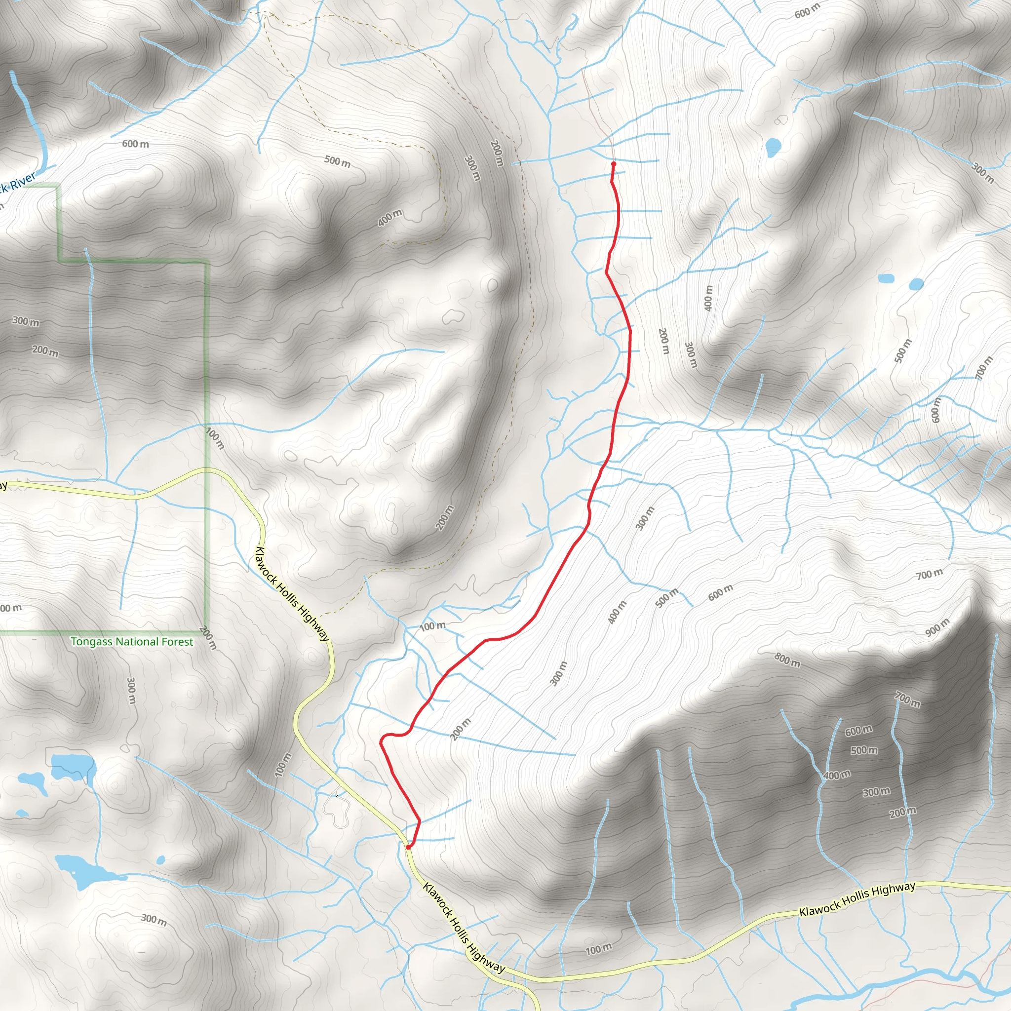 Twenty Mile Spur Trail mobile static map