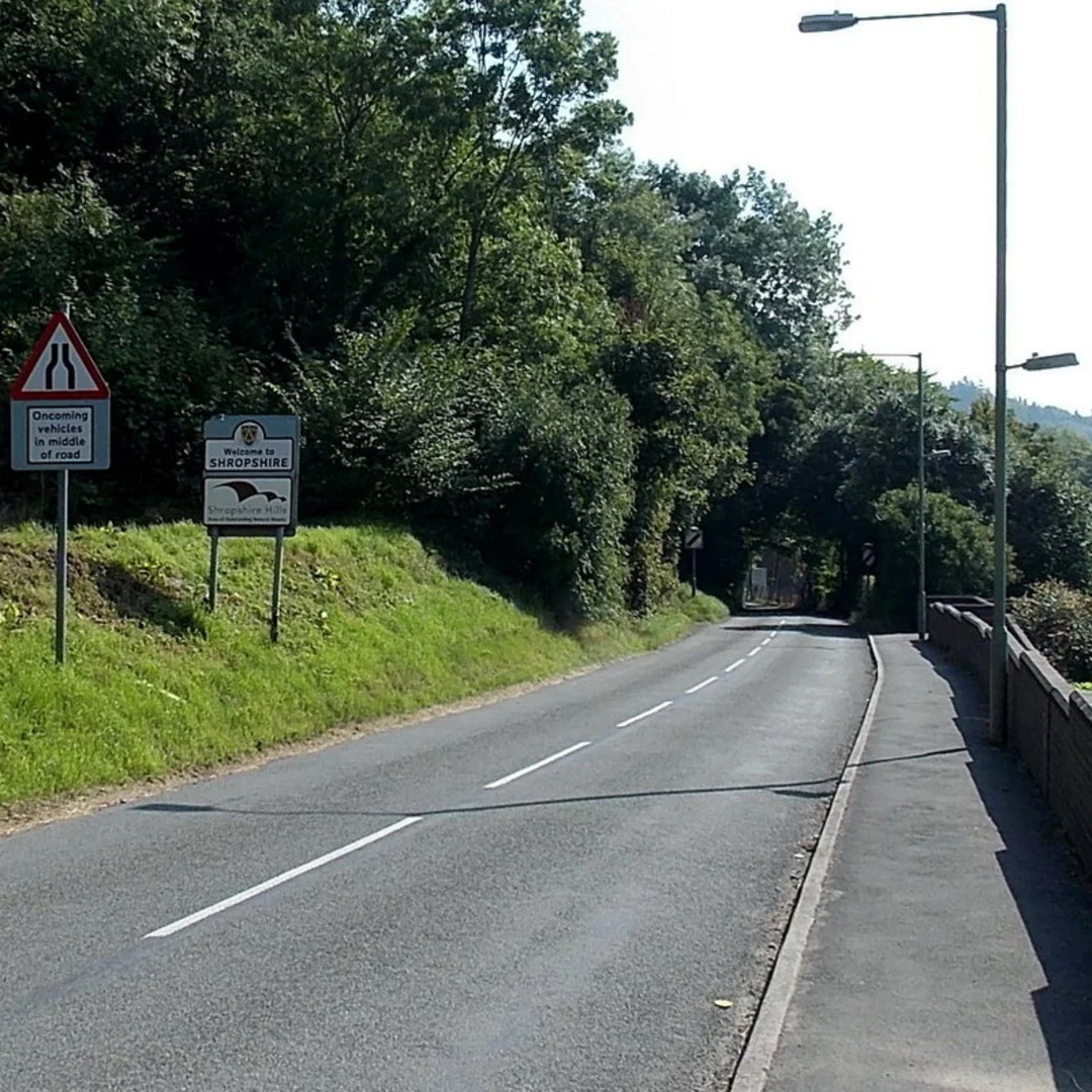 An image depicting the trail Panpunton Hill and Stowe from Knighton and its surrounding area.