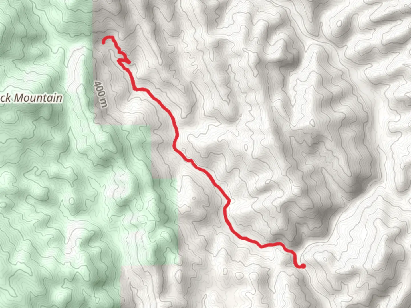 An image depicting the trail Zim Zim Falls Trail and its surrounding area.