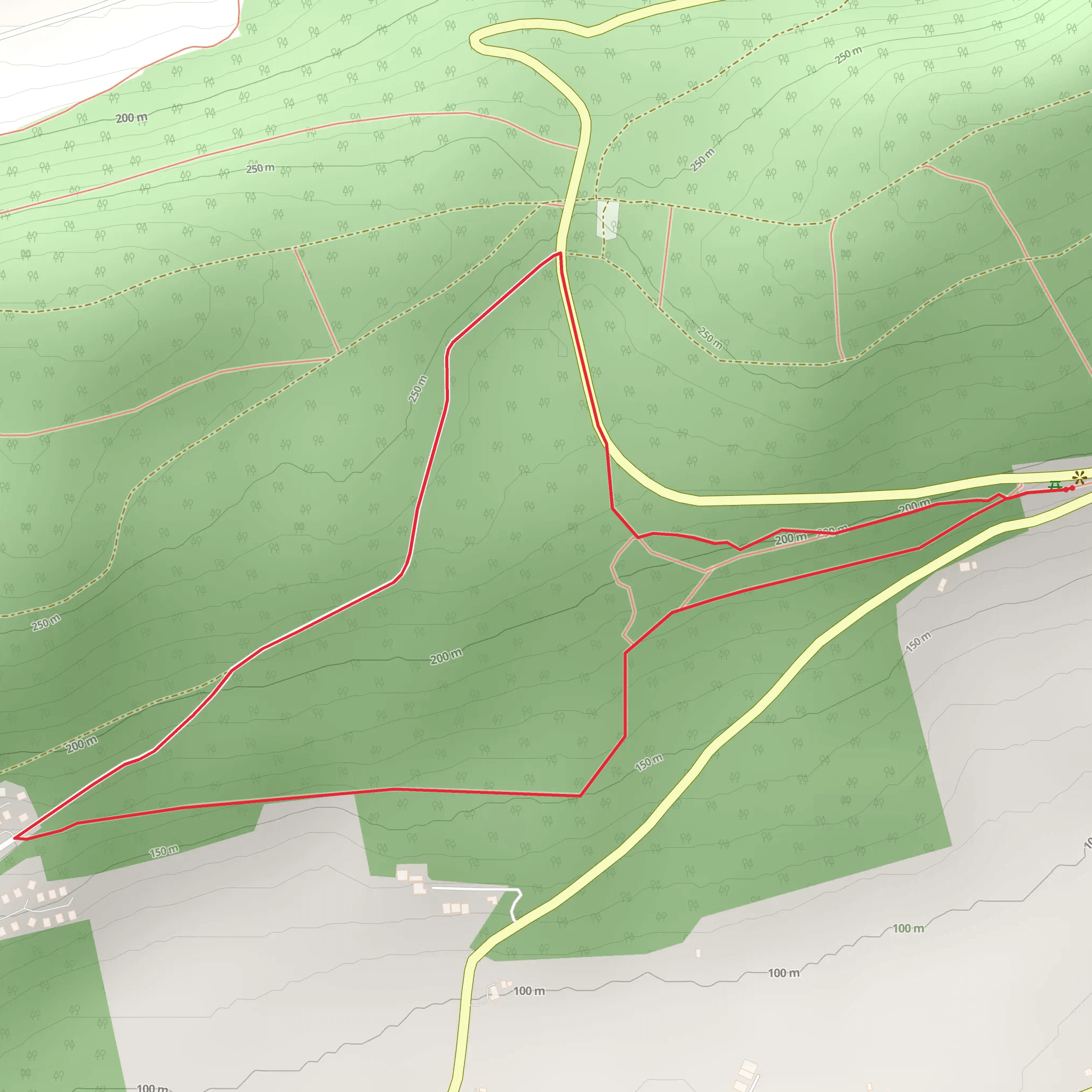 Glen of Aherlow - Bianconi Loop mobile static map