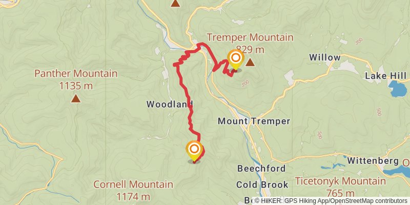 Long Path stage 18 Map