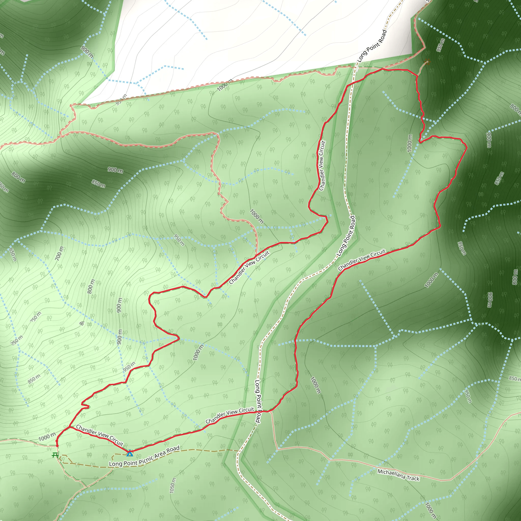 Chandler View Circuit Walk mobile static map