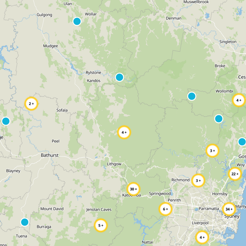 Lithgow Static Map