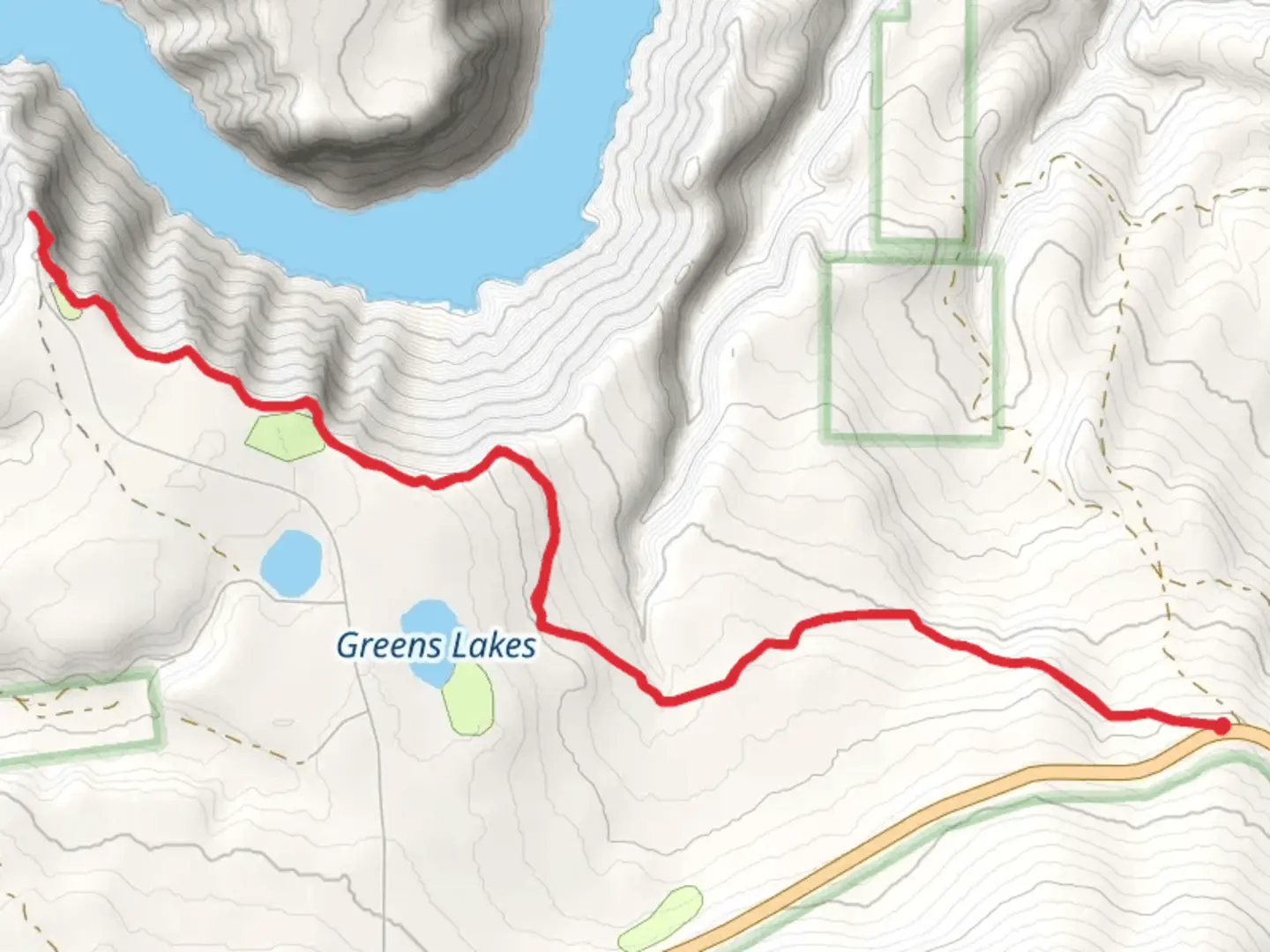 An image depicting the trail Canyon Rim Trail and its surrounding area.