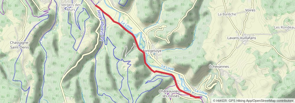 Via Francigena stage 50 Map