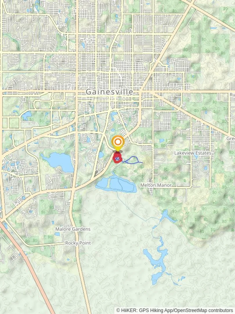 An image depicting the trail West Loop Trail and its surrounding area.