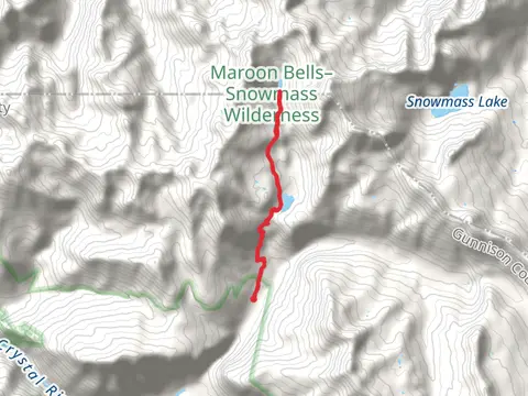 Siberia Lake via Geneva Lake Trail