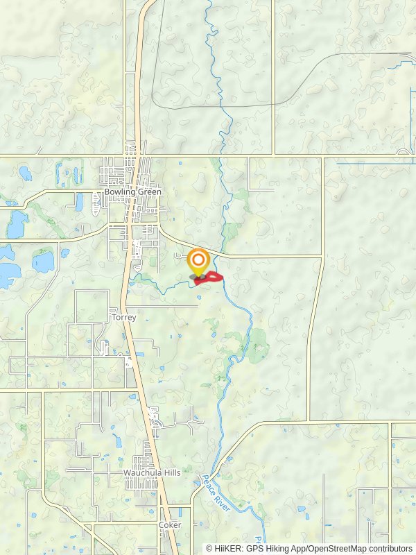 Paynes Creek Loop mobile static map
