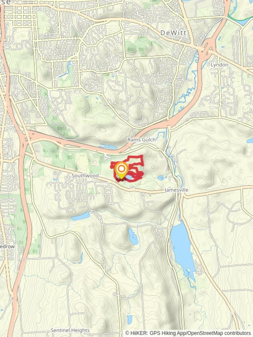 An image depicting the trail Glacier Lake and Dry Lake Loop via Mildred Faust Trail and its surrounding area.