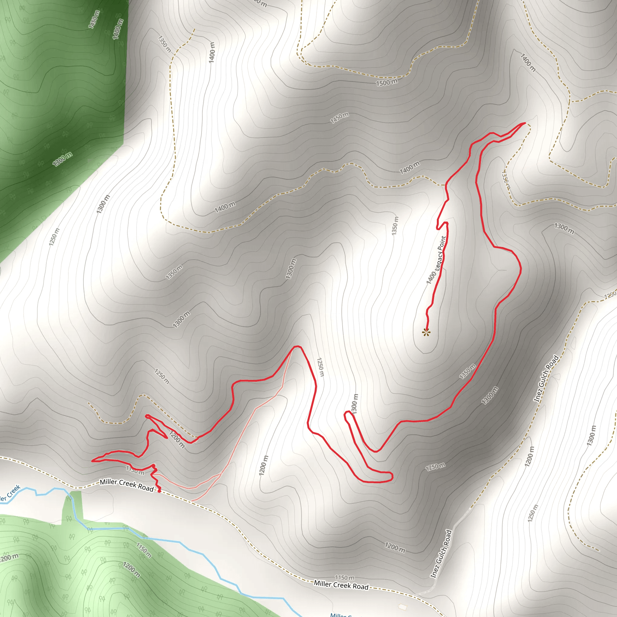 Legacy Point and Miller Creek Road mobile static map