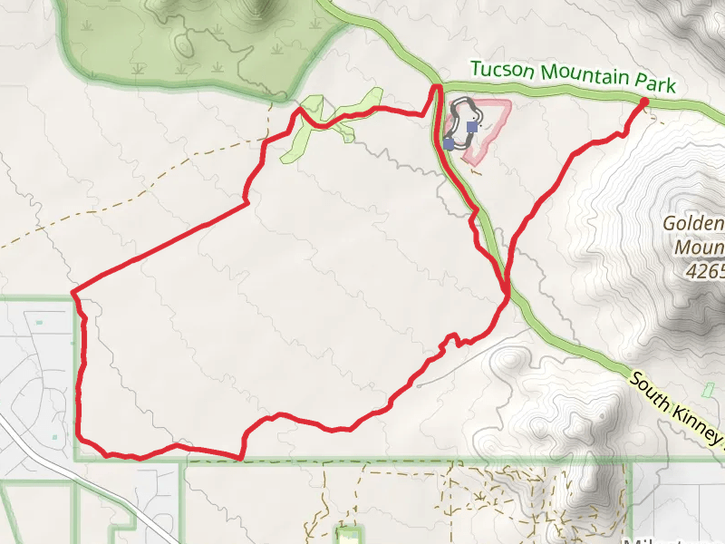 Ironwood, Creosote and Gates Pass Loop Trail