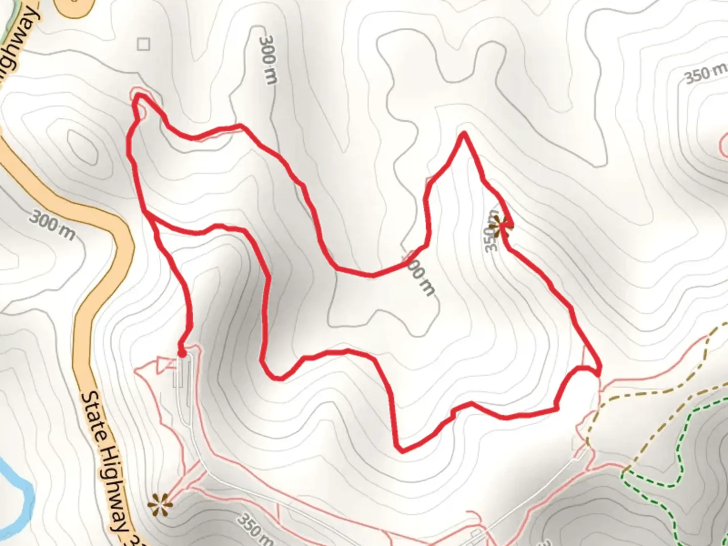 An image depicting the trail Old Settlers Loop Trail and its surrounding area.