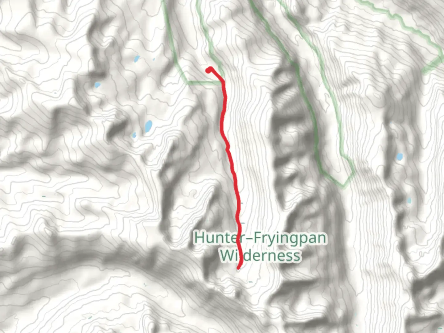 An image depicting the trail Chapman Gulch Out and Back and its surrounding area.