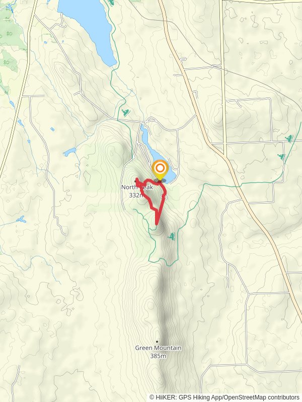 North Peak and Quaggy Jo South Peak Loop Trail