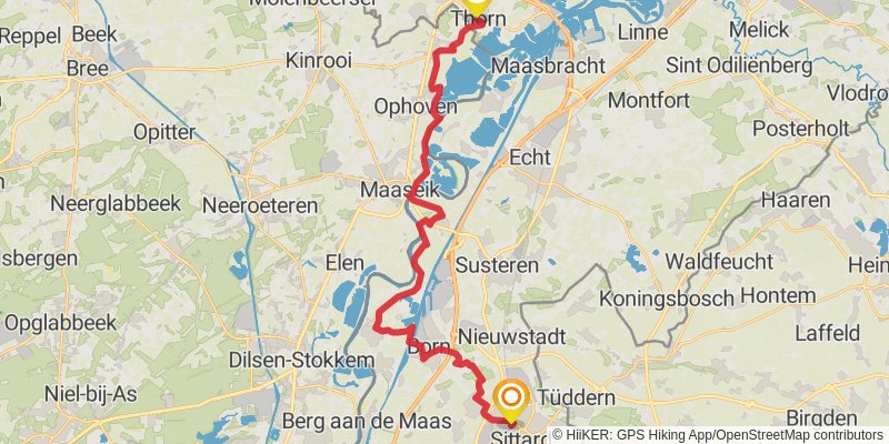 Pelgrimspad 2 stage 8 Map
