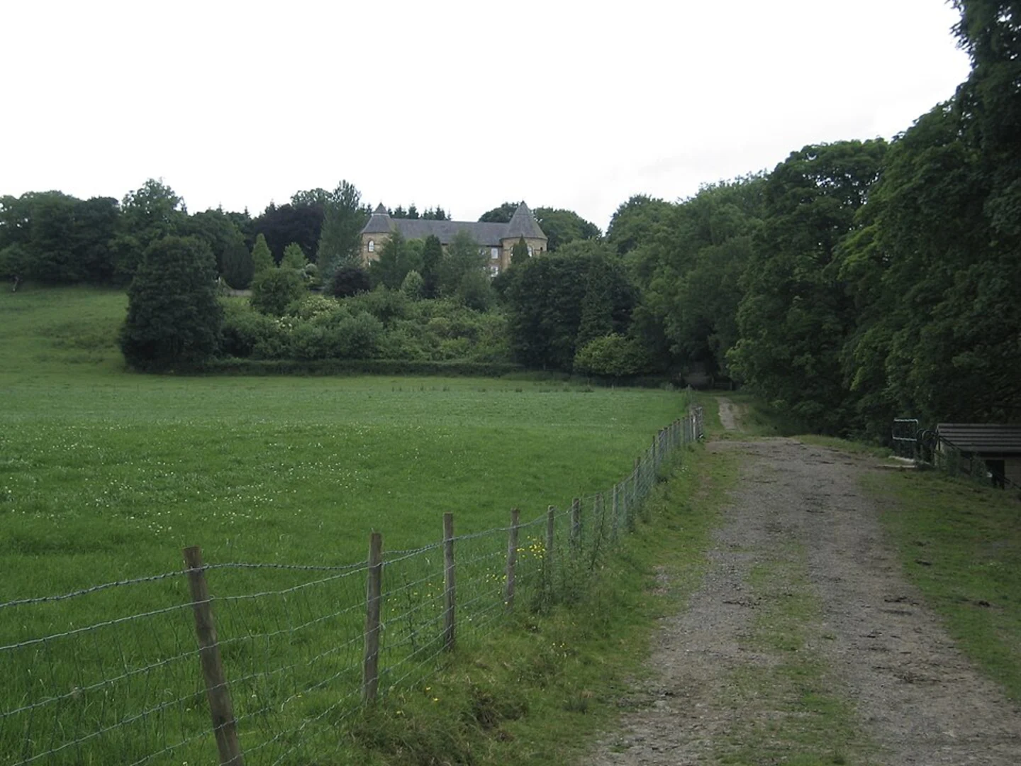 An image depicting the trail Hurst Green and River Ribble Loop from Dinckley and its surrounding area.